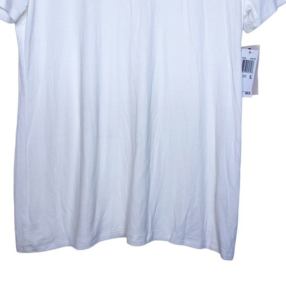 Philosophy NWT Short Sleeve Turtleneck Knit Top Size XL in Ivory White - Picture 7 of 11